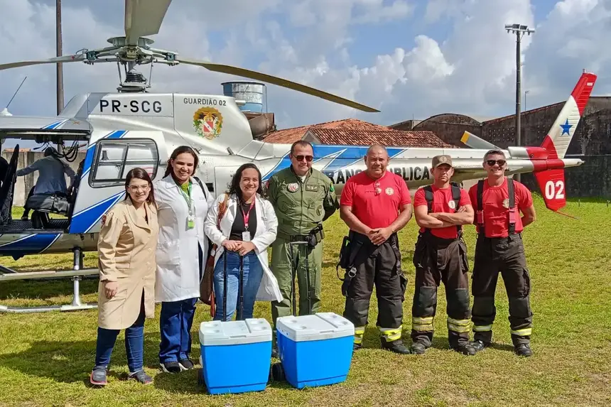 Graesp realiza transporte de órgãos para transplante de Capanema para Belém