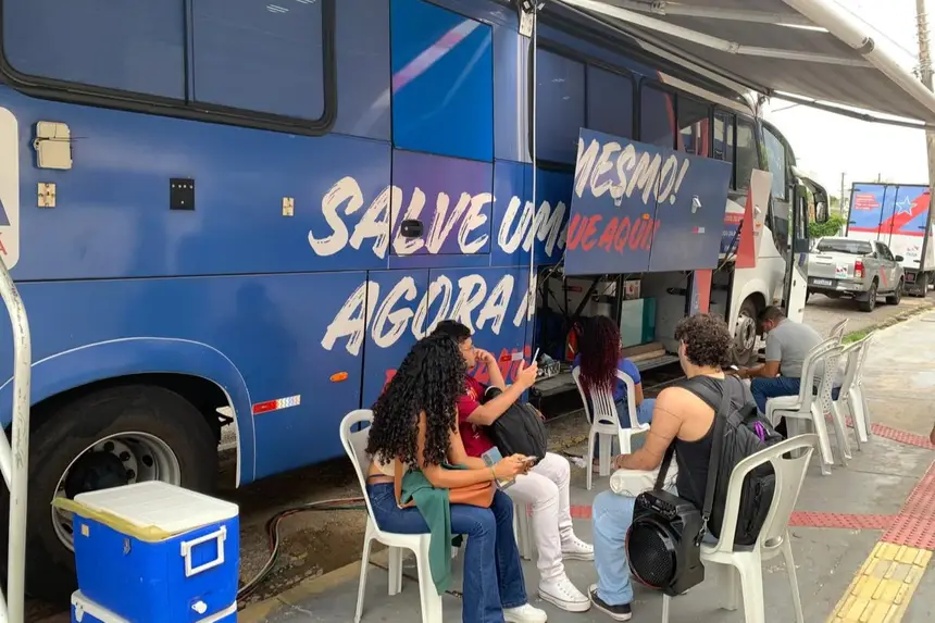 Hemopa e Uepa promovem campanha de doação de sangue no campus do Telégrafo