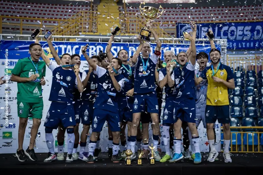 Com apoio do Estado, Remo Sub-18 conquista a Taça Brasil de Futsal