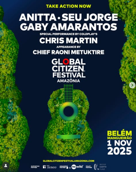 O Caminho para o Global Citizen Festival: Amazônia já começou!