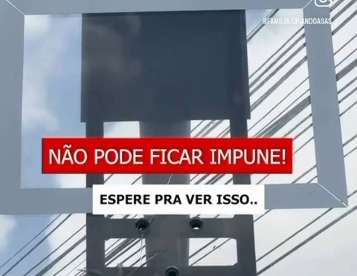 Vândalos furtam aro de basquete na Nova Doca e causam revolta entre frequentadores. VEJA O VÍDEO!