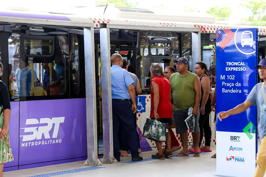 No primeiro domingo de funcionamento, BRT Metropolitano garante mobilidade gratuita, rápida e segura