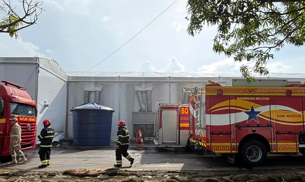 Zona Azul da COP30 segue fechada; 13 foram atendidos após incêndio