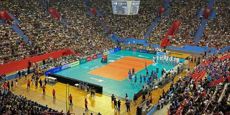 Montagem da quadra do Mundial de Clubes de Vôlei já começou em Belém