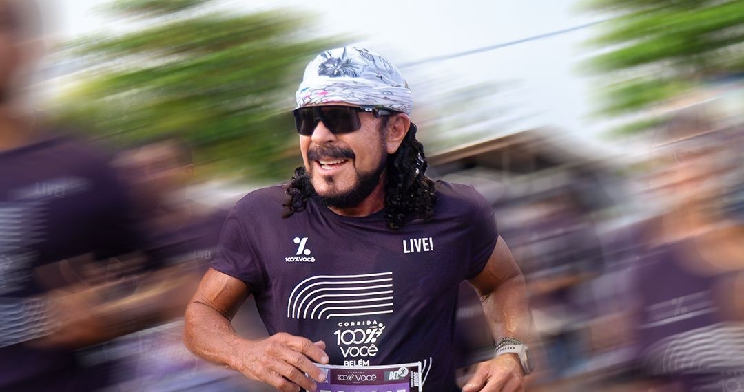 Bell Marques corre ao lado de paraenses em Corrida 100% Você