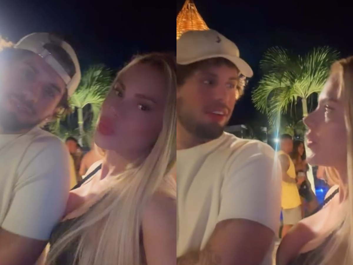 Zé Felipe aparece com loira em festa pós-Réveillon e brincam: “Sobrevivemos”