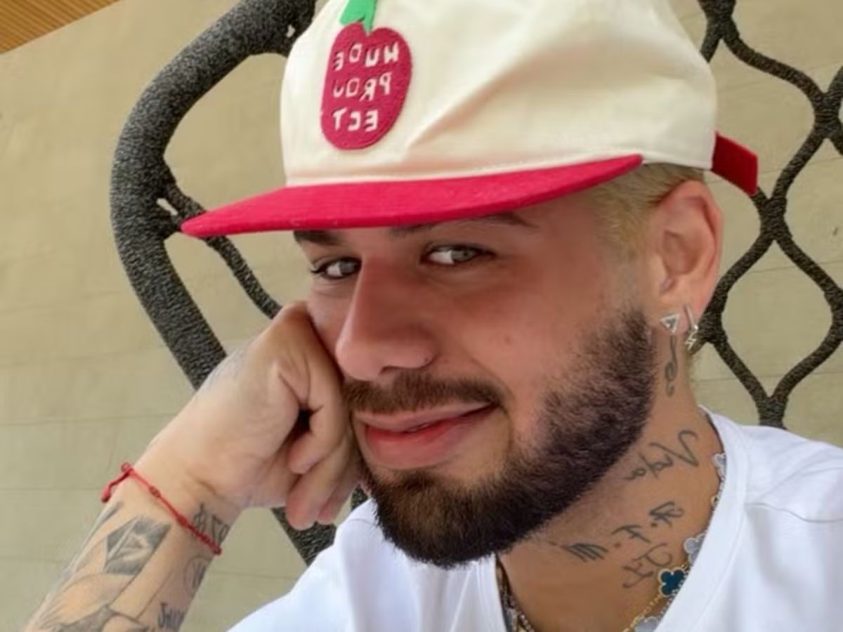Zé Felipe anuncia que vai parar de beber e revela motivo para abandonar o álcool