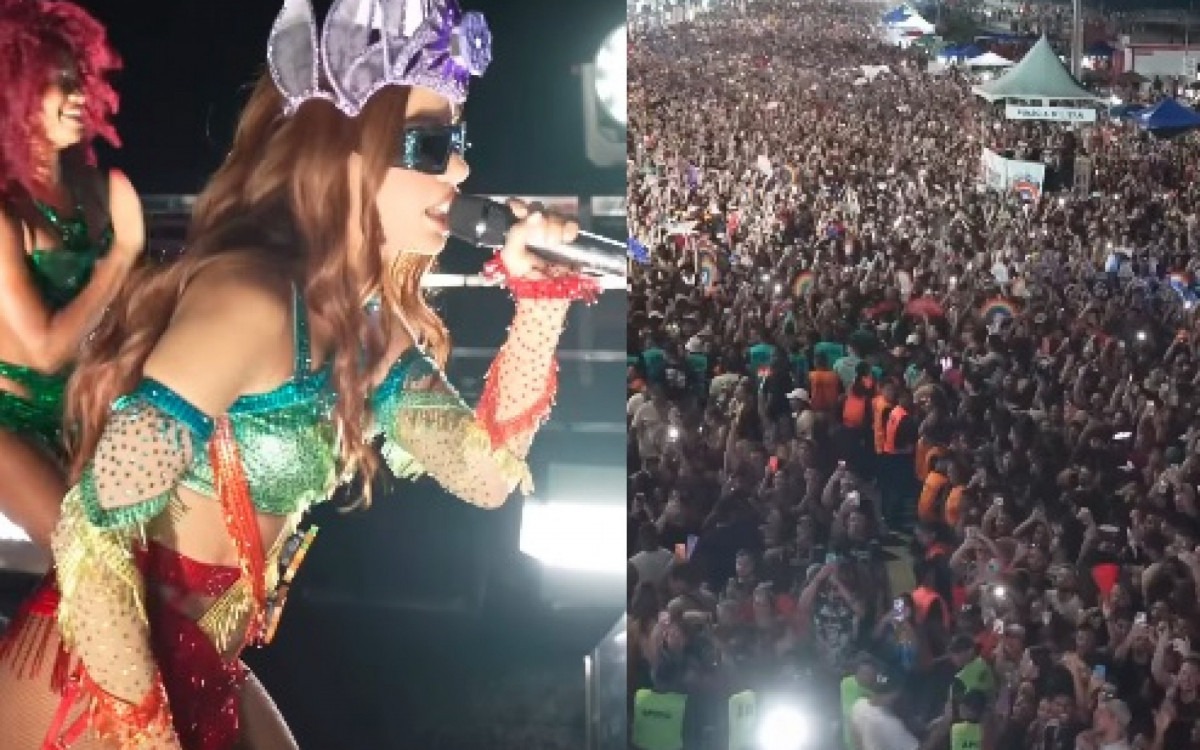 Anitta interrompe show para alertar polícia sobre suspeita de furto