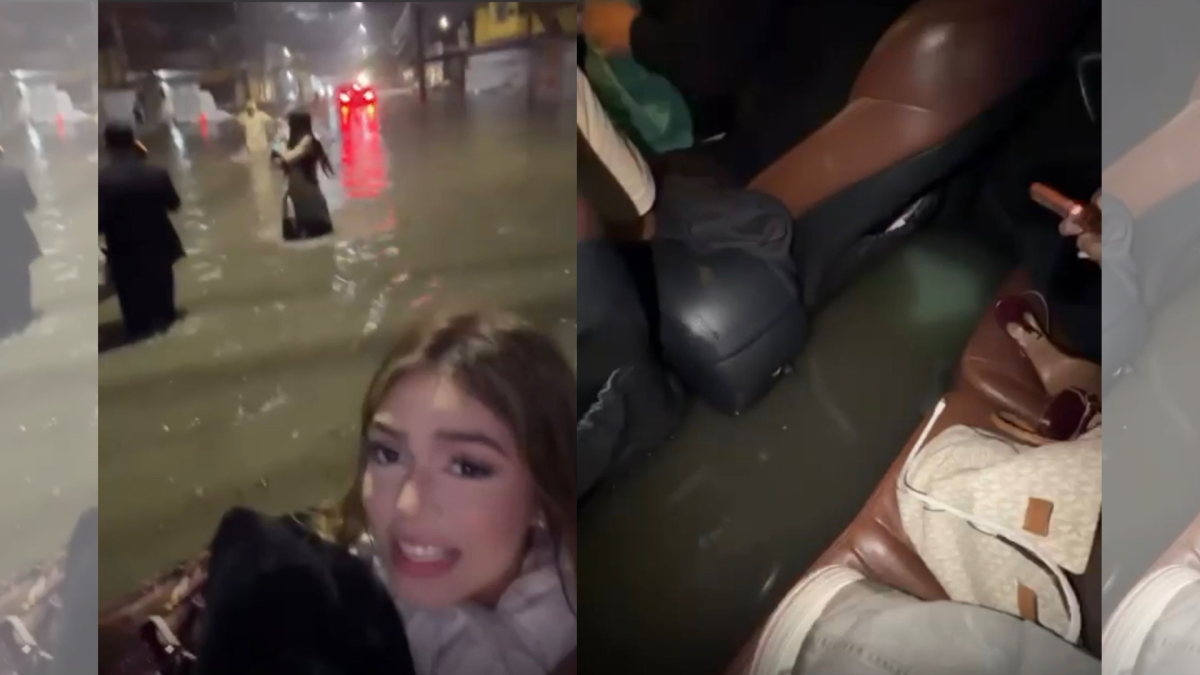 Melody fica presa em enchente no Rio de Janeiro e ironiza situação nas redes sociais