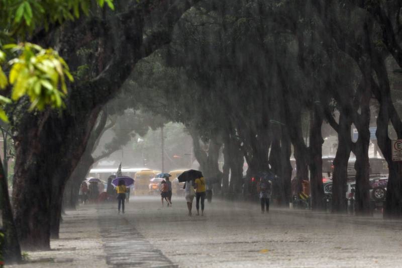 Belém tem alerta laranja para chuvas intensas durante o dia