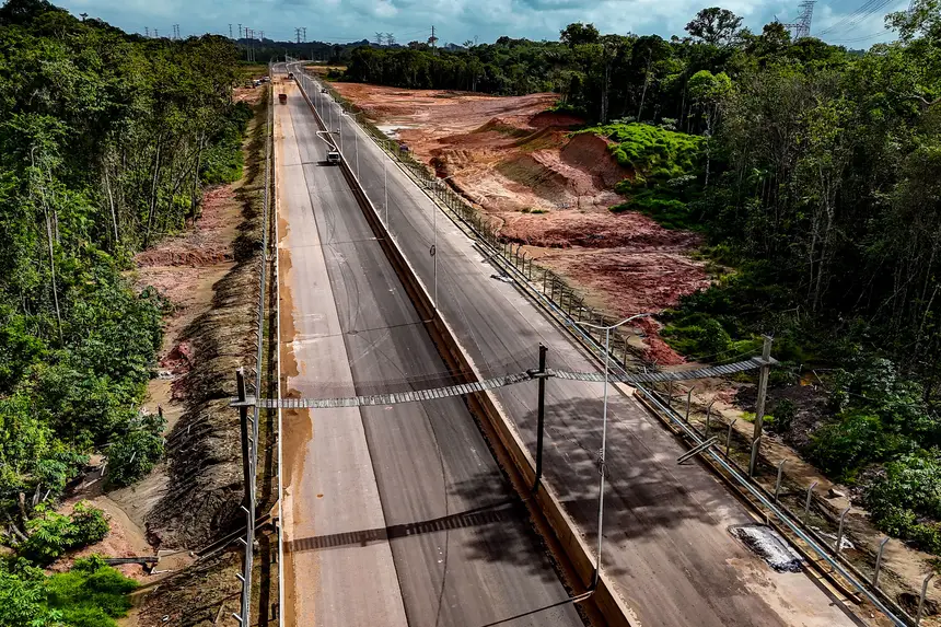 Nova avenida em Belém deve ser liberada ainda em março, segundo o Governo do Pará