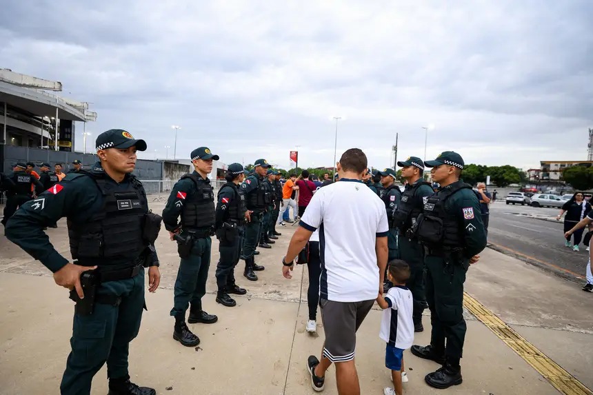 Remo x Bahia: esquema de segurança vai mobilizar 815 agentes
