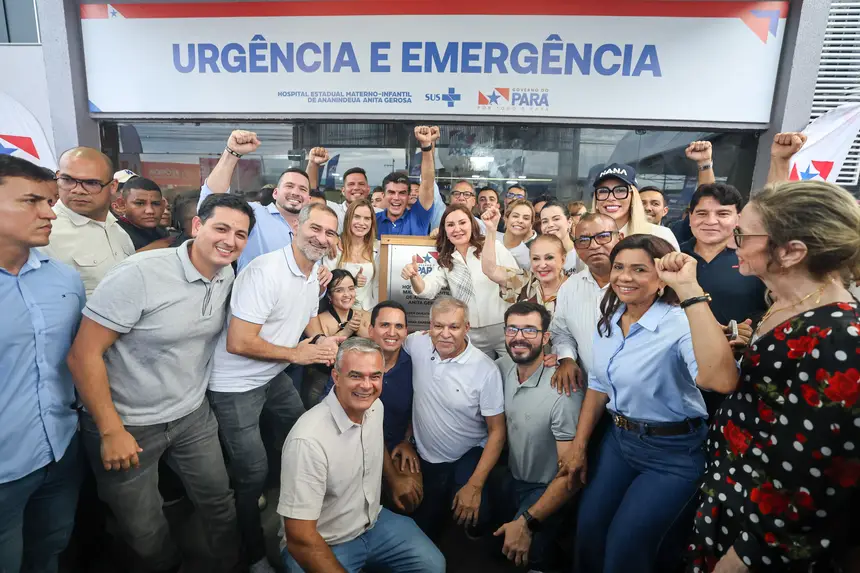 Governo do Pará entrega Hospital Materno-Infantil Anita Gerosa e amplia atendimento em Ananindeua