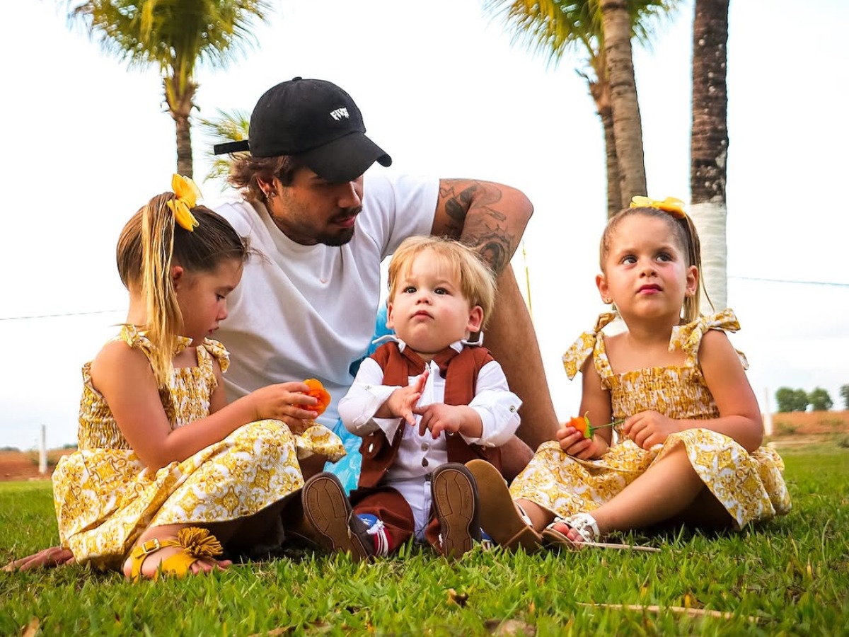 Zé Felipe cancela viagem à Disney com filhos após tensão nos EUA