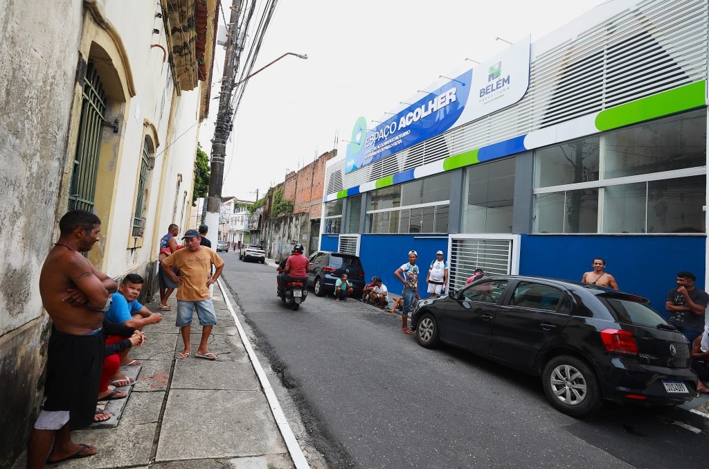 Espaço Acolher garante alimentação e acolhimento a pessoas em situação de rua em Belém