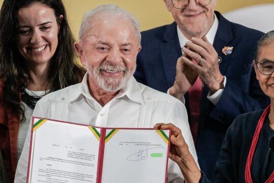 Lula cria unidades de conservação e anuncia prioridades para COP15