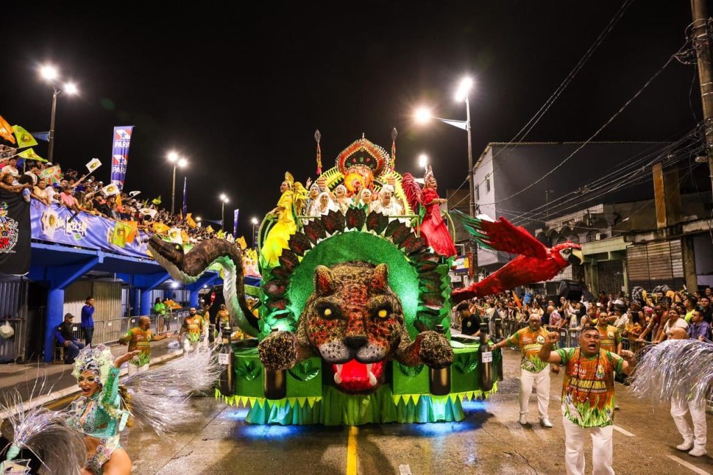 Bole-Bole é tetracampeã do Carnaval de Belém em 2026