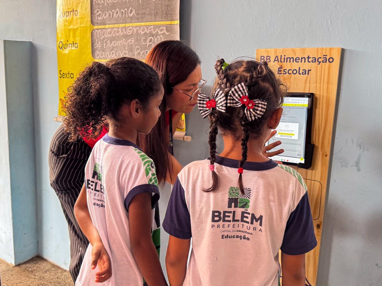 Programa usa tecnologia para melhorar merenda em escolas de Belém