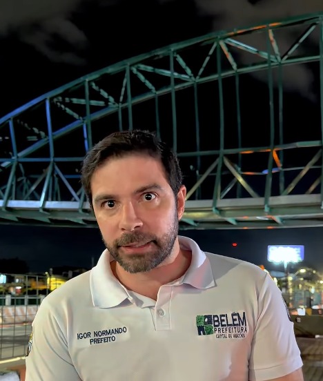 Após transtornos na Júlio César, prefeito de Belém promete punir empresa responsável pela obra
