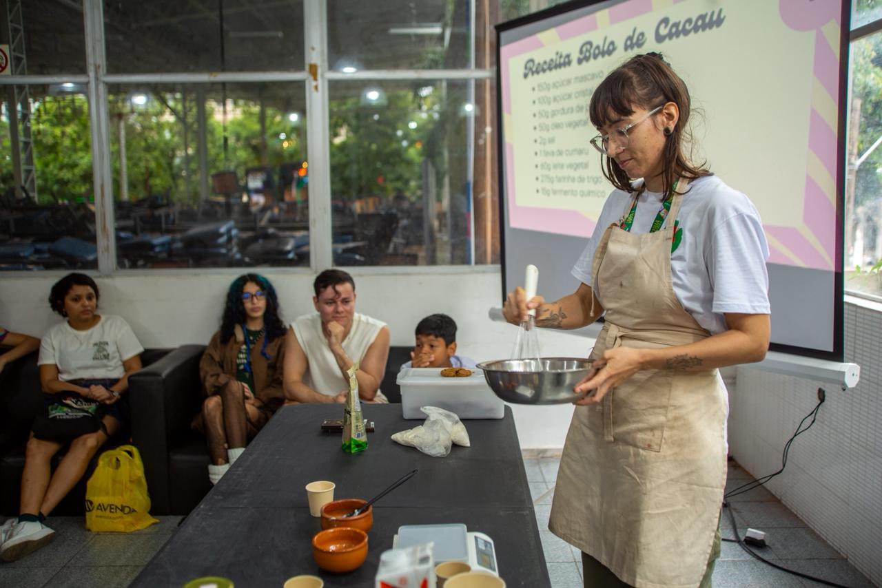 Festival Feira Viva: oficina gratuita ensina confeitaria vegetal para diferentes intolerâncias alimentares