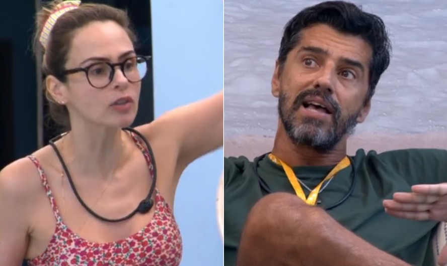 Ana Paula provoca Alberto Cowboy e os dois discutem no BBB 26