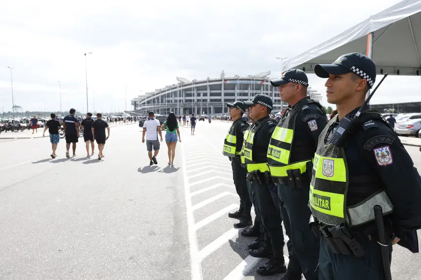 Segup monta operação com 950 agentes para Remo x Vasco no Mangueirão