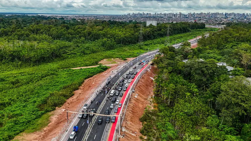 Avenida Liberdade é entregue em Belém e promete transformar a mobilidade na Região Metropolitana