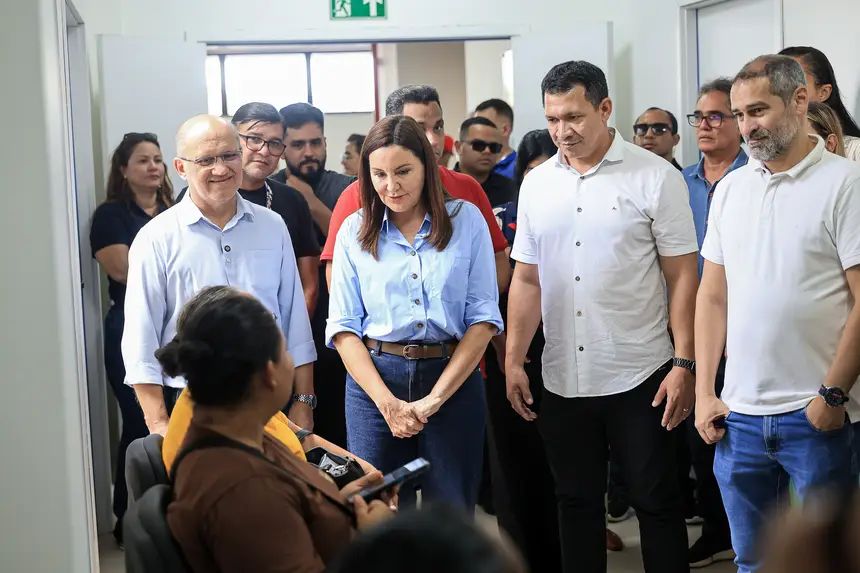 Governadora Hana Ghassan visita Policlínica e Natea de Santarém e acompanha primeiros atendimentos