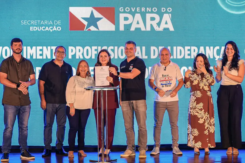 Governadora Hana Ghassan anuncia reconstrução de escolas de tempo integral e novos investimentos na educação do Pará