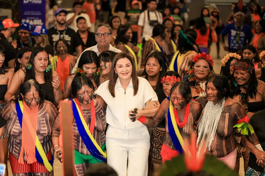 Governadora Hana Ghassan anuncia votação da Política de Educação Escolar Indígena no Pará