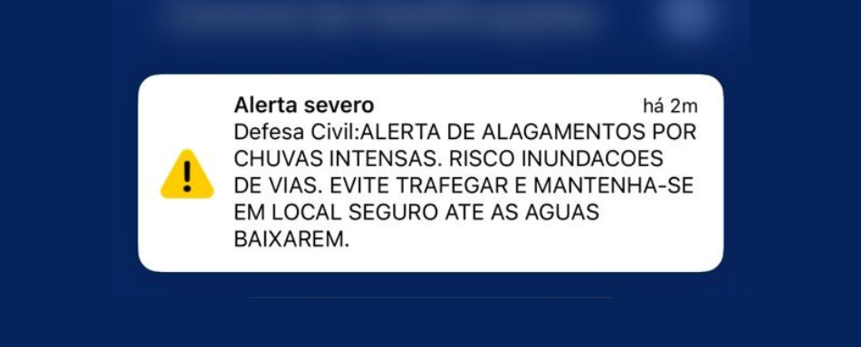 Defesa Civil emite alerta de chuva intensa e alagamentos em Belém