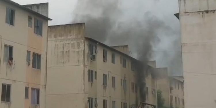 Incêndio atinge apartamento em conjunto residencial de Marituba neste sábado (25)