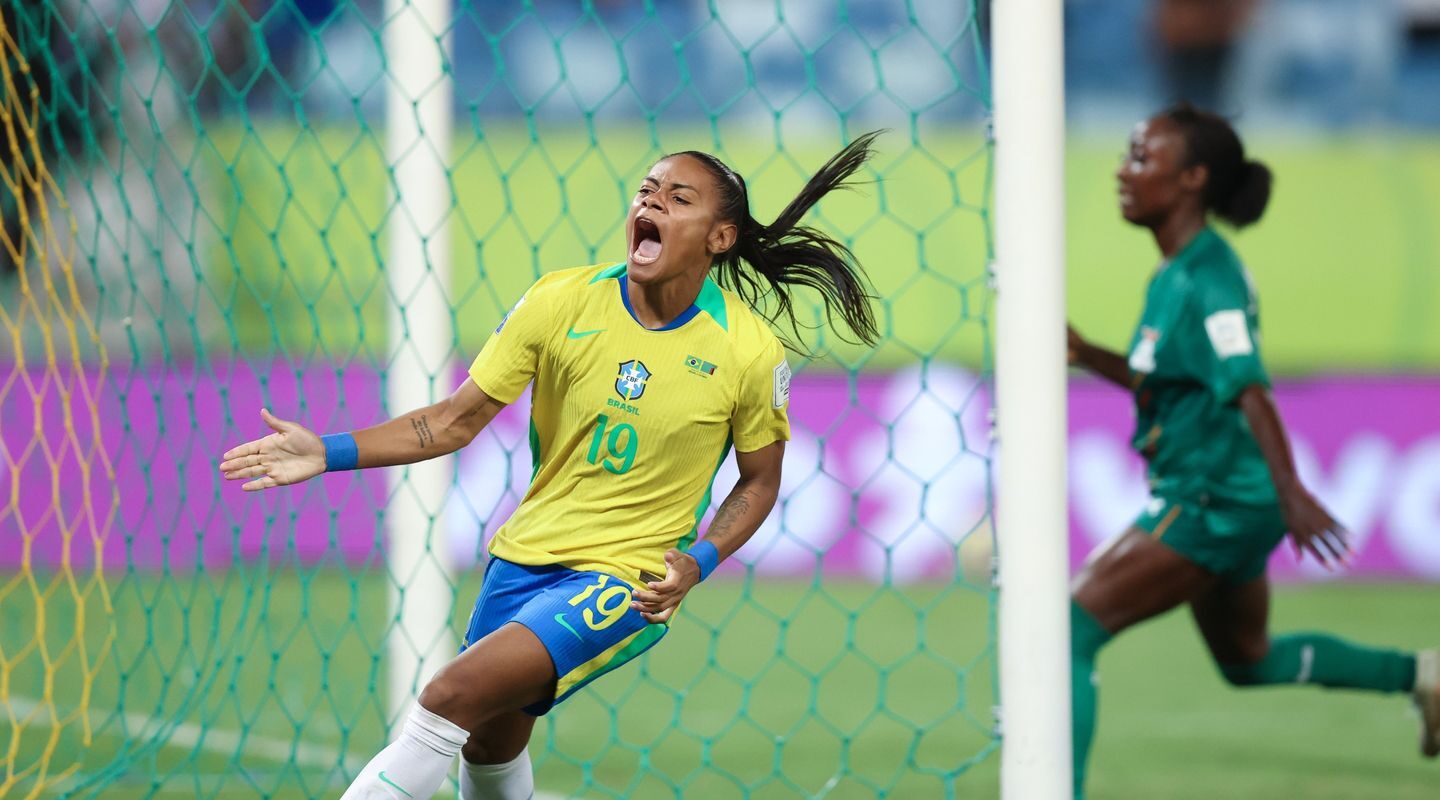 Seleção brasileira goleia Zâmbia por 6 a 1 no Fifa Series
