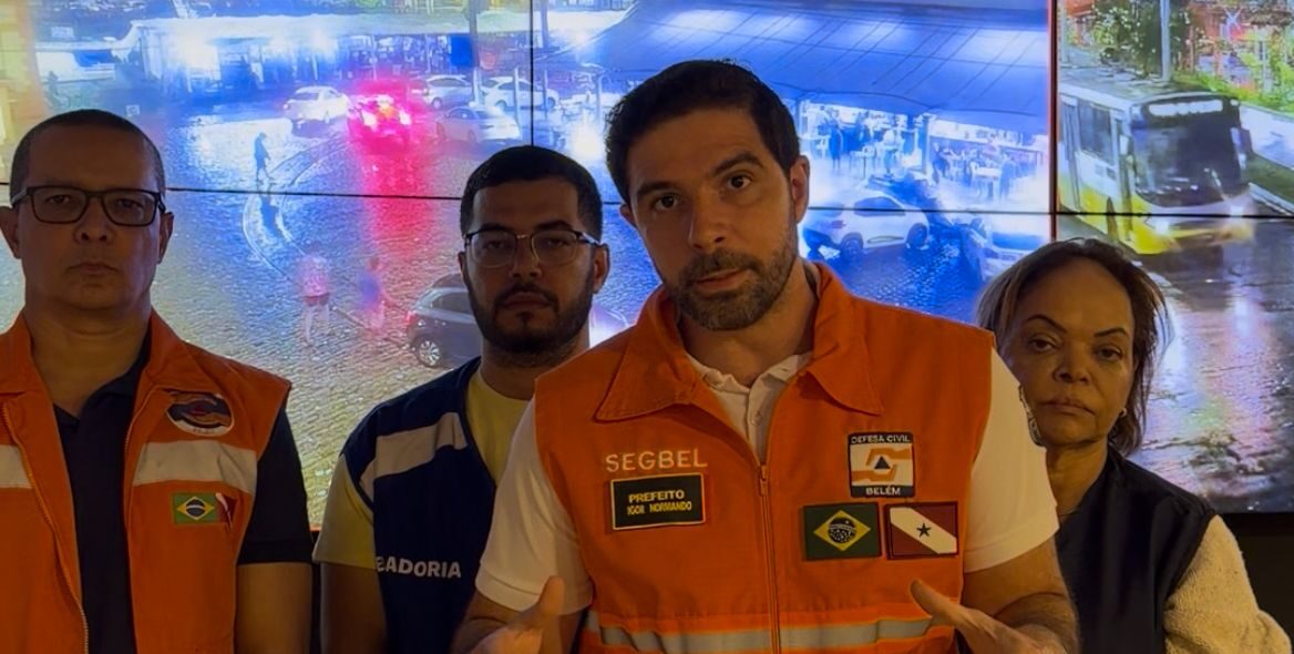 Após chuvas, Belém decreta estado de emergência por 10 dias