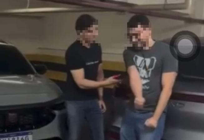 Novos vídeos mostram alunos testando taser antes de agressão a homem em Belém