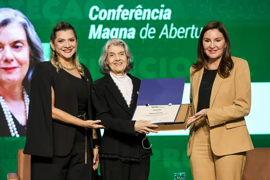 Governadora Hana Ghassan e ministra Cármen Lúcia participam de congresso da Defensoria Pública em Belém