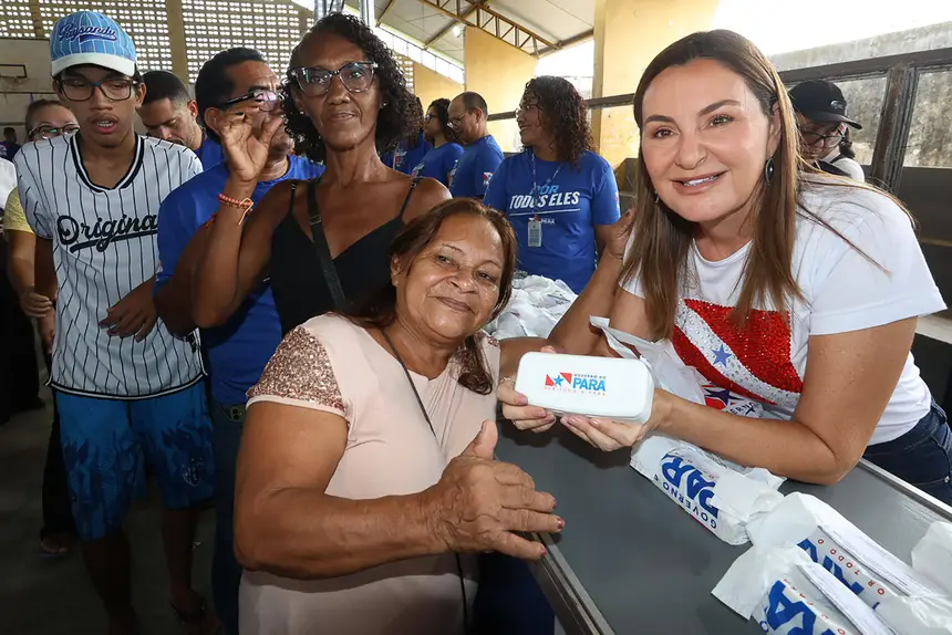 Óculos gratuitos do Governo do Pará já beneficiaram mais de 50 mil pessoas pelo Programa Por Todas Elas