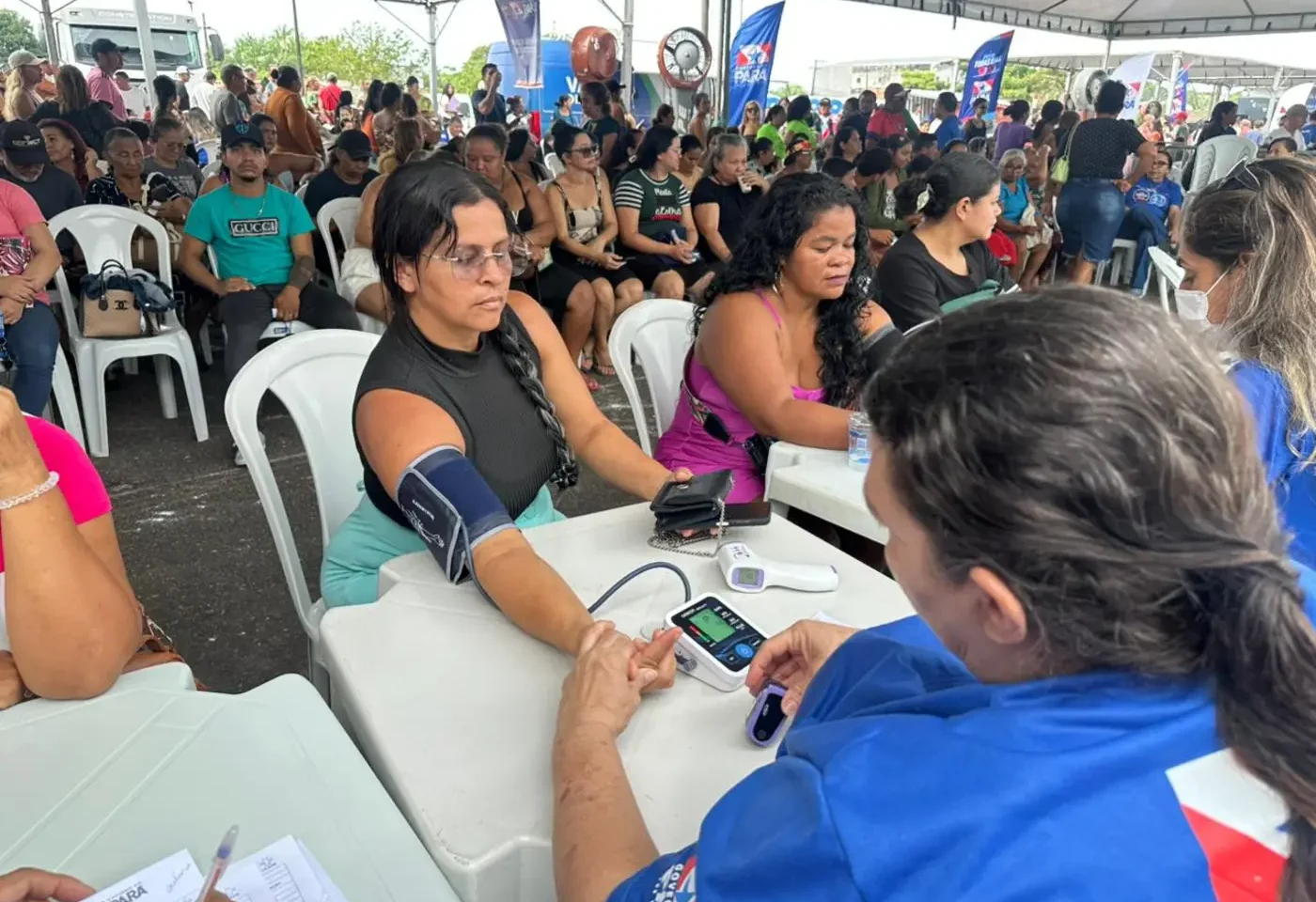 Estado leva serviços de saúde, cidadania e lazer a Outeiro em ação do “Por Todas Elas”