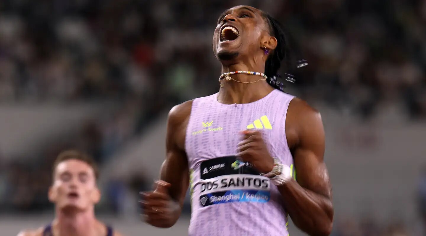 Alison dos Santos abre Diamond League vencendo recordista mundial