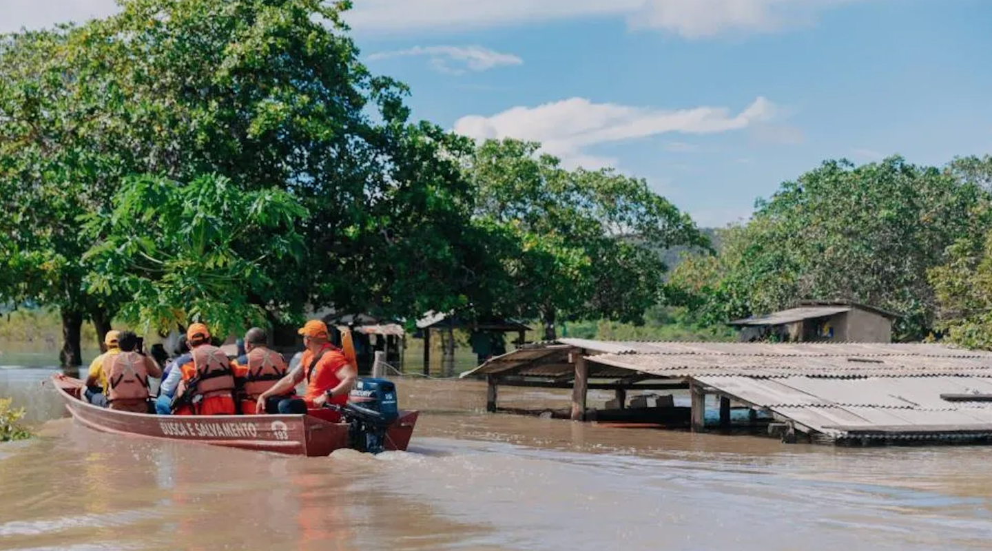 Chuvas em Roraima: técnicos federais ajudam na resposta a desastres