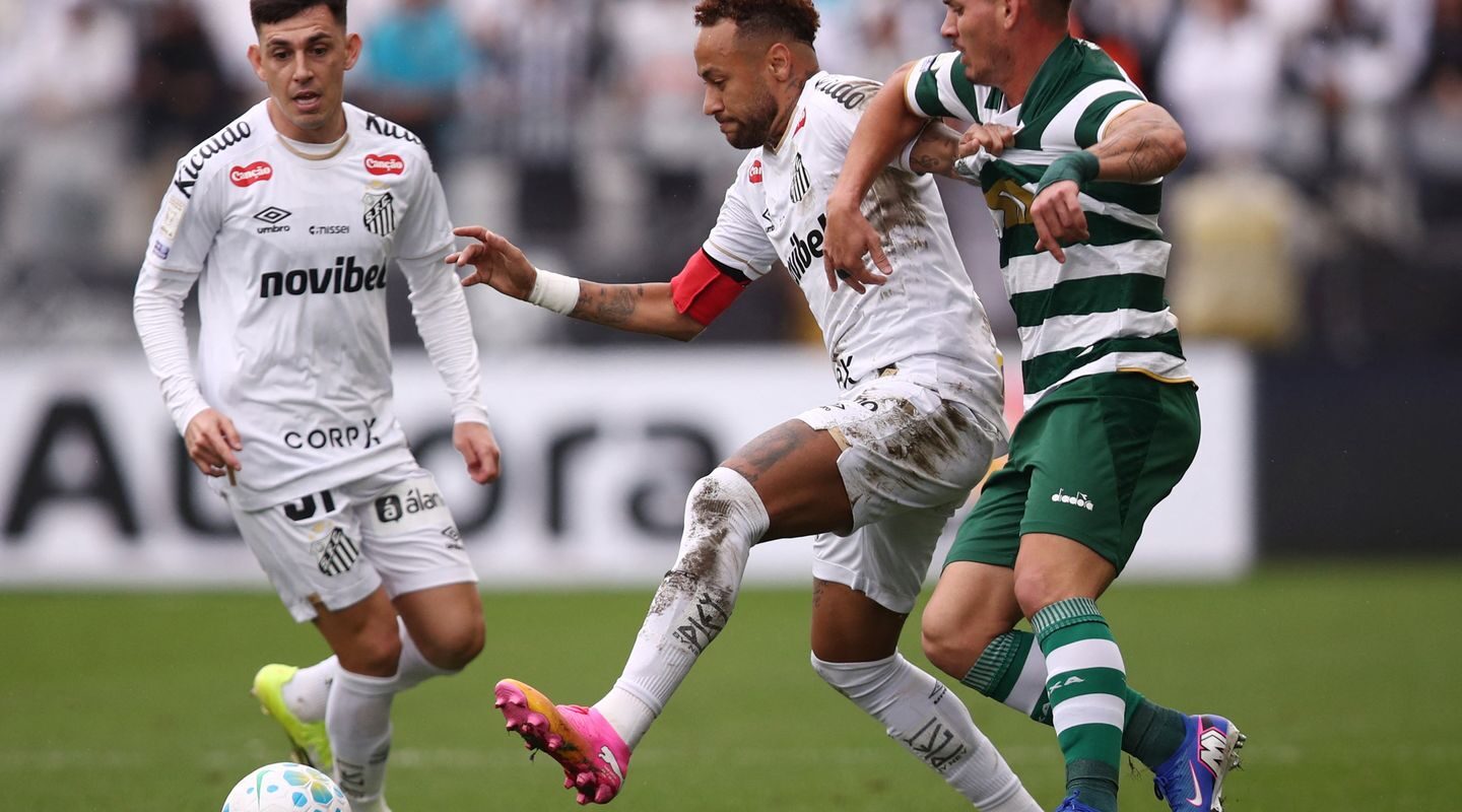 Coritiba ofusca festa para Neymar e derrota Santos pelo Brasileirão