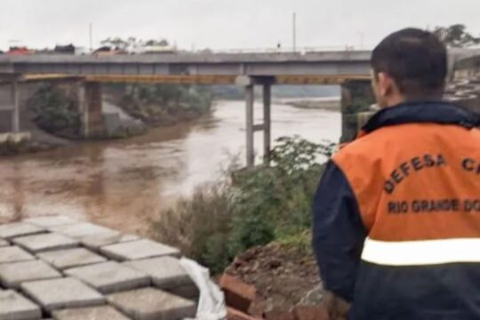 Defesa Civil emite alertas para temporais no Rio Grande do Sul