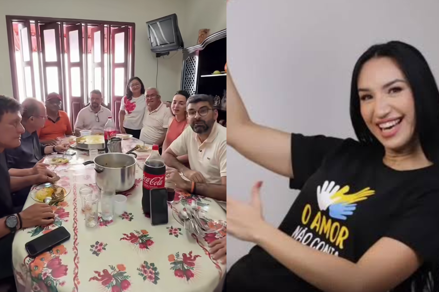 Após sobrinha de Éder Mauro ser cotada como vice de Daniel, almoço expõe “nova política” com velhas alianças