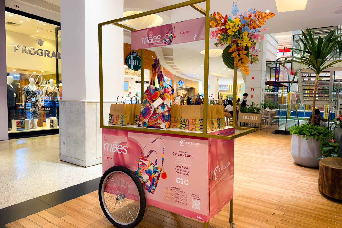 Shopping de Belém lança campanha de Dia das Mães com sorteio de vale-presentes e ação compre e ganhe