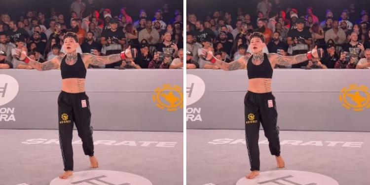 Paraense estreia com nocaute no Karate Combat e domina rival