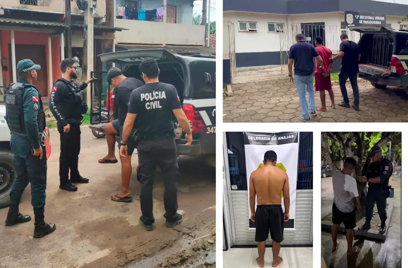 Polícia prende oito suspeitos por violência doméstica em seis cidades do Pará