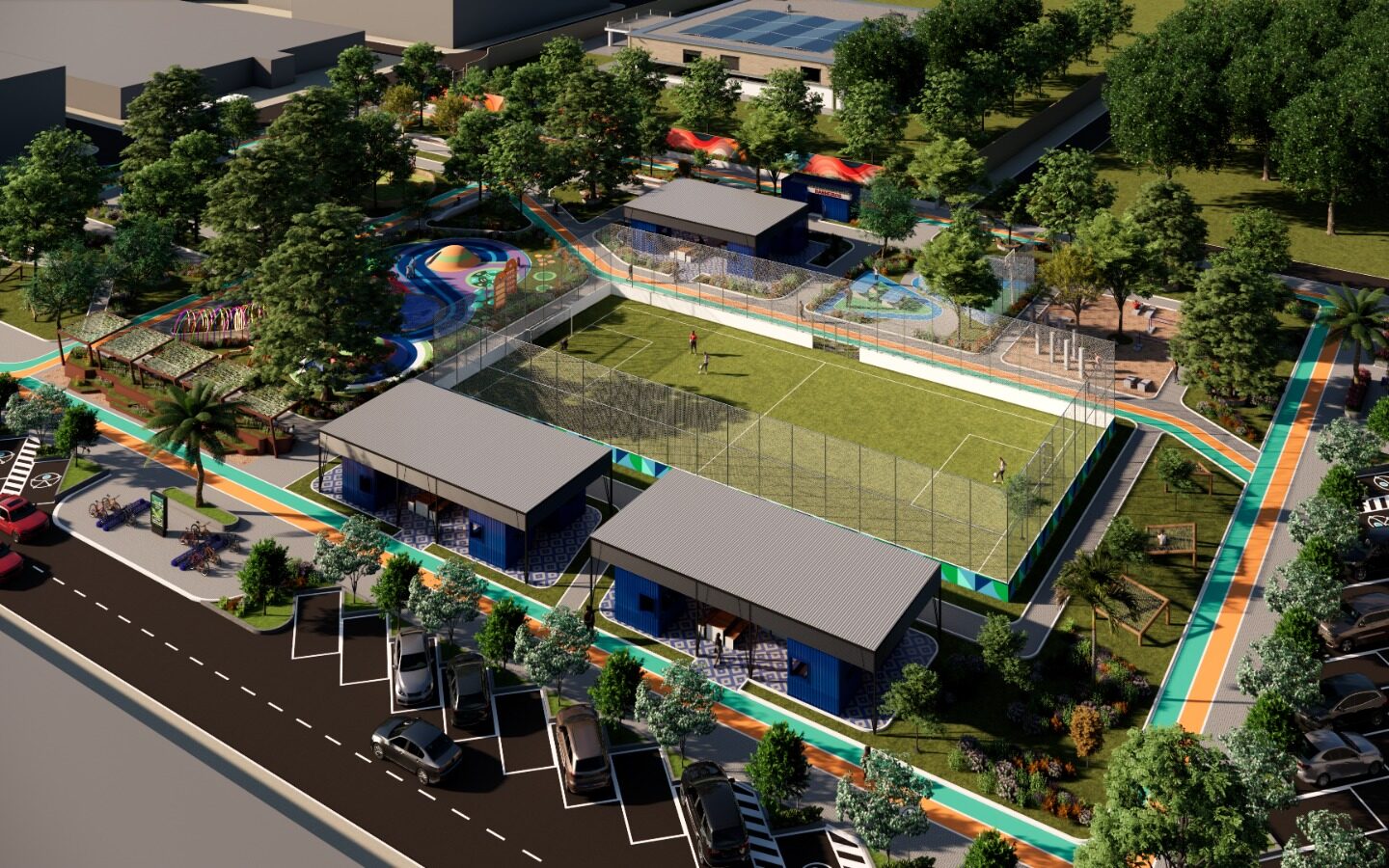 Prefeitura inicia obras da primeira praça do Tenoné, em Belém