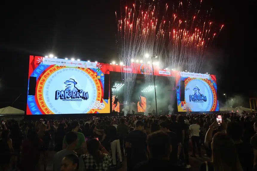Parárraiá 2026 reúne multidão na segunda noite com shows nacionais e regionais em Belém