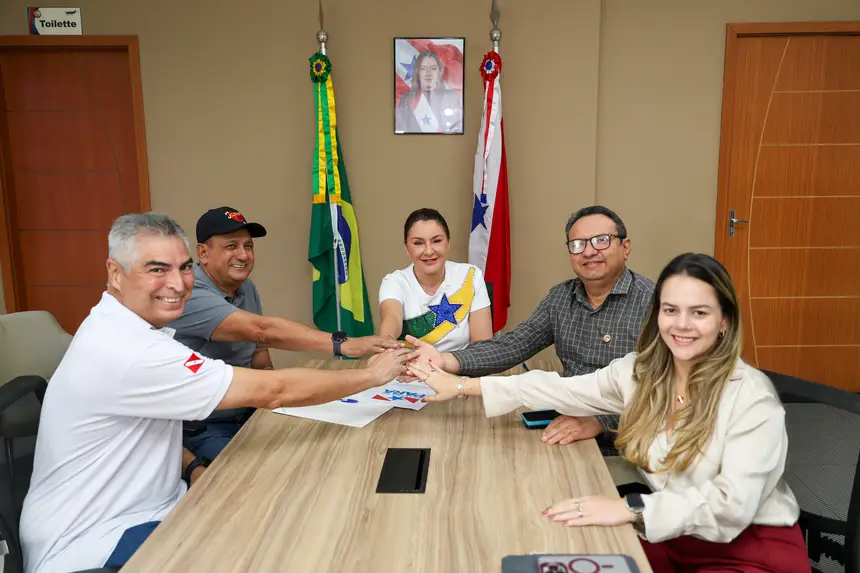 Governadora Hana Ghassan autoriza construção de passarelas de concreto em Afuá, no Marajó