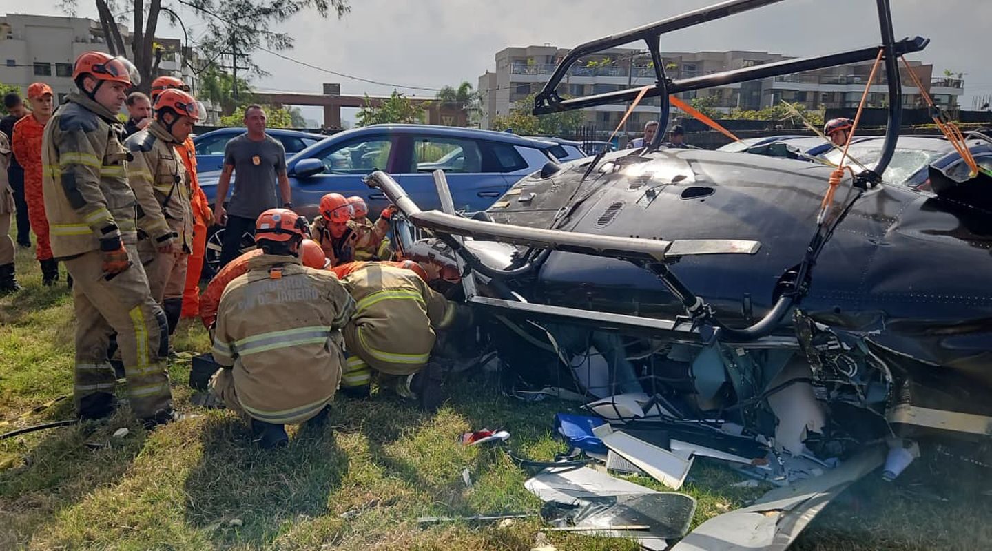 Anac investiga se helicóptero que colidiu fazia transporte clandestino
